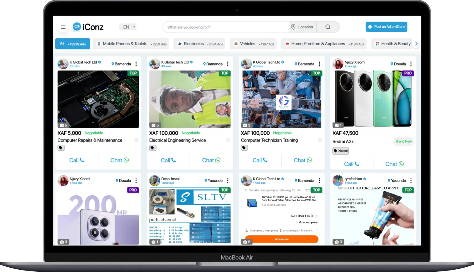 iConz case study screenshot