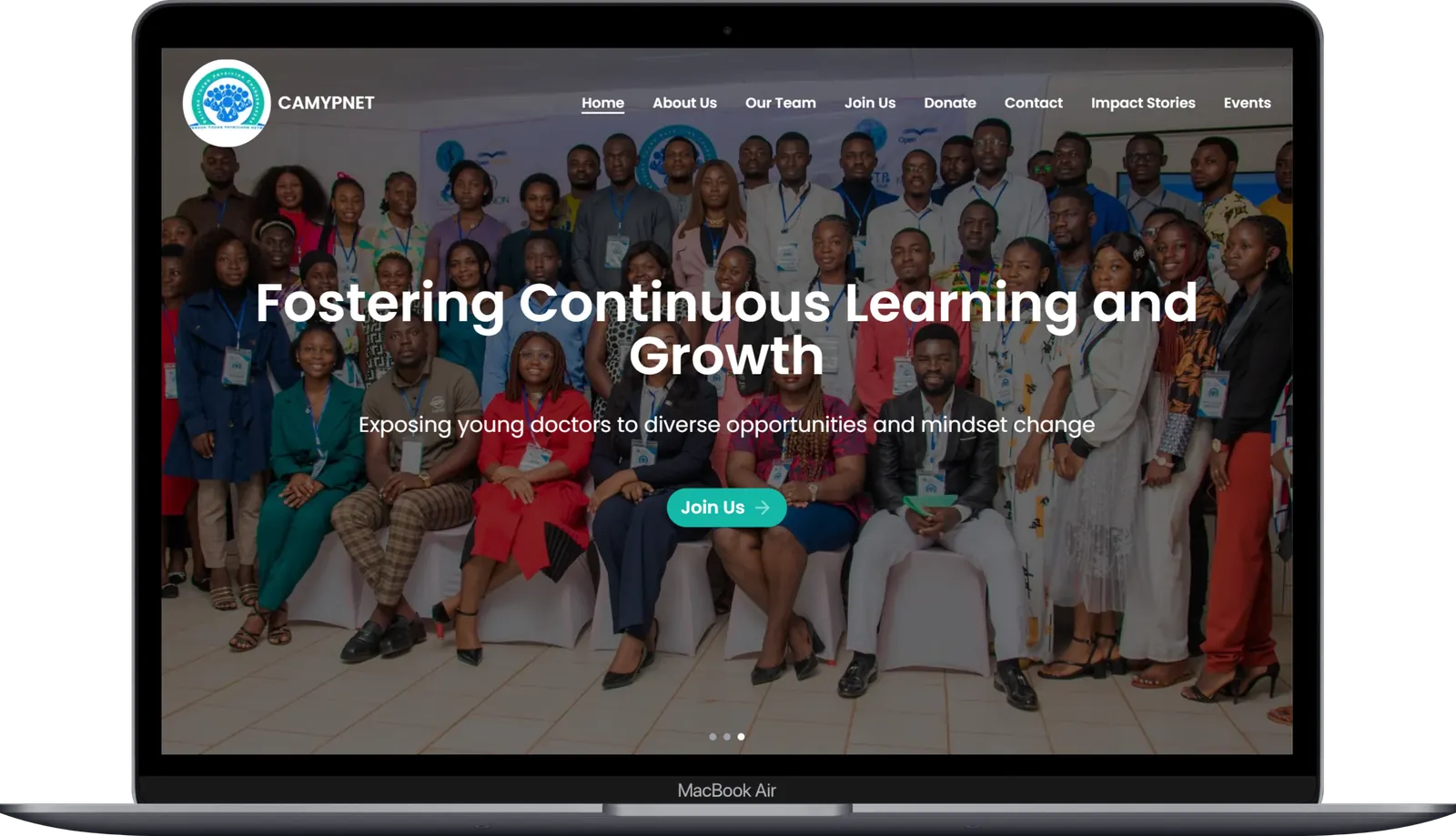 CAMYPNET case study screenshot